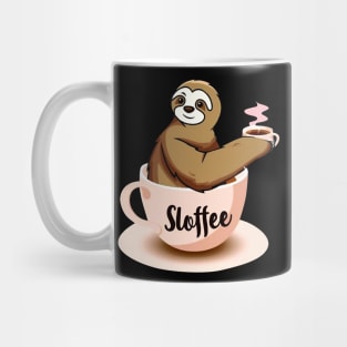 Sloffee Sloth Coffee Funny Mug